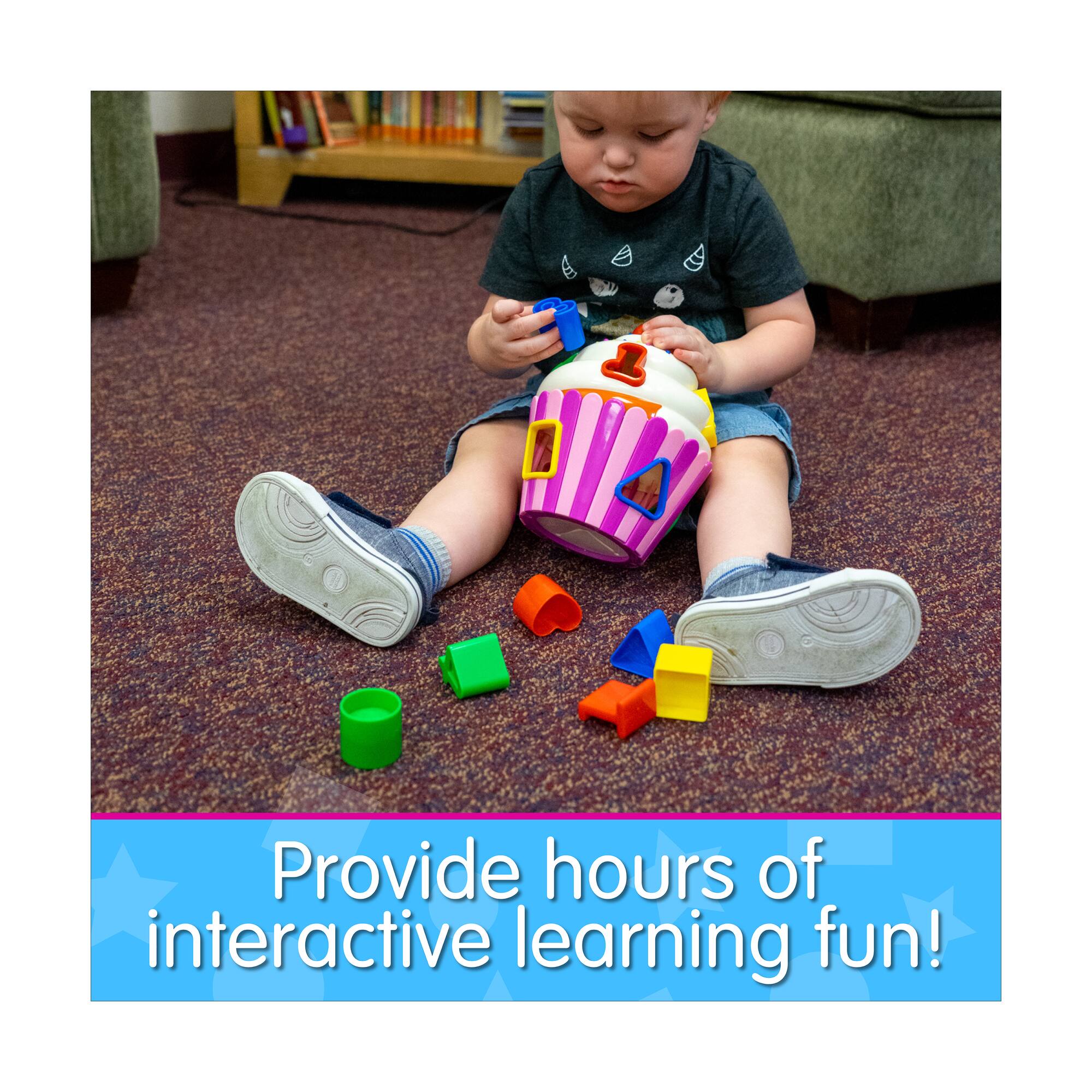 Early Learning - Cupcake Shape Sorter